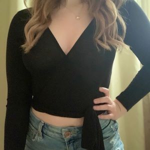 princess polly tie wrap top